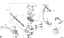 Huvud bromscylinder fram (St1300)